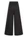 1930s High Waist Wide Leg Solid Pants: 1930s power dressing, reimagined