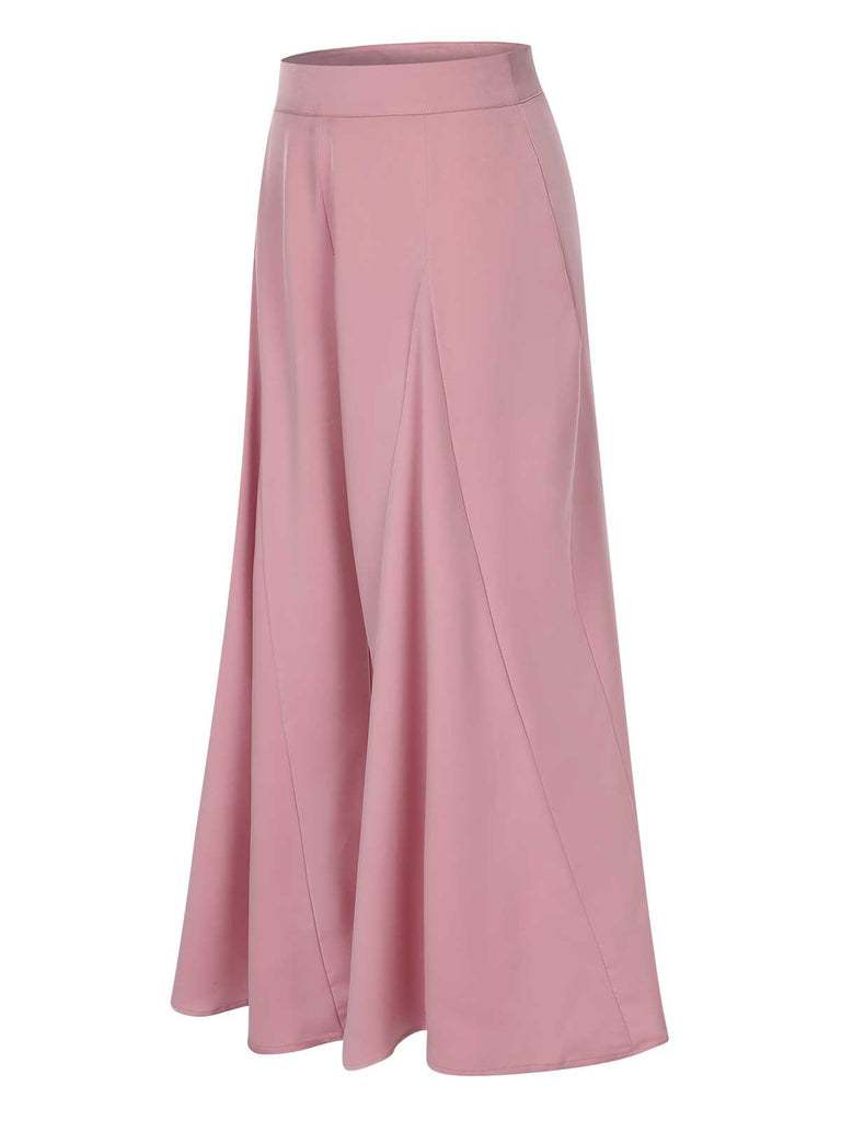 These 1930s High Waist Wide Leg Solid Pants carry 1930s ambition in every seam