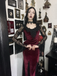 1930s Lace Long Sleeve Fishtail Dress - vintage dress, retro fashion