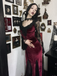 1930s Lace Long Sleeve Fishtail Dress - vintage dress, retro fashion