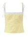 1930s Lace Patchwork Square Neck Pleated Camisole - vintage fashion, retro style