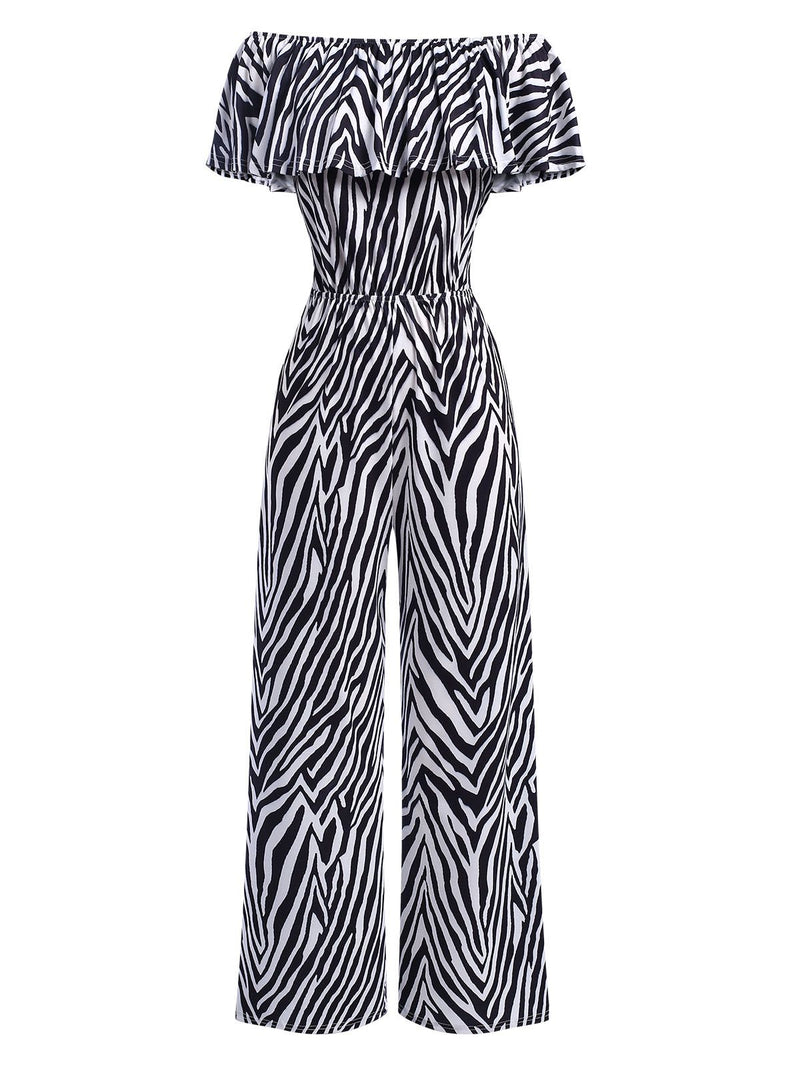 1930s-OffShoulder-Zebra-Stripe