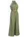 1930s Polka Dot Belt Jumpsuit: timeless style reimagined
