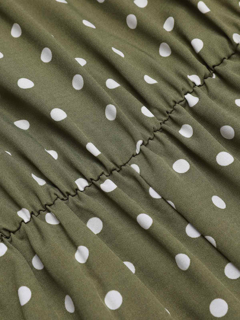 1930s Polka Dot Belt Jumpsuit: timeless style reimagined