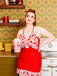 1930s Polka Dot Bowknot Patchwork Swimsuit: timeless style reimagined