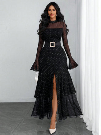 1930s Polka Dot Vintage Classic Dress 4