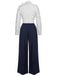 & 1930s Polka Dots Tie Neck Jumpsuit — 1930s vintage charm for her modern wardrobe