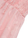 This 1930s Round Neck Puff Sleeve Wrinkle Dress wraps her in 1930s elegance, one twirl at a time