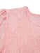 1930s Round Neck Puff Sleeve Wrinkle Dress — the kind of 1930s dress that makes strangers smile
