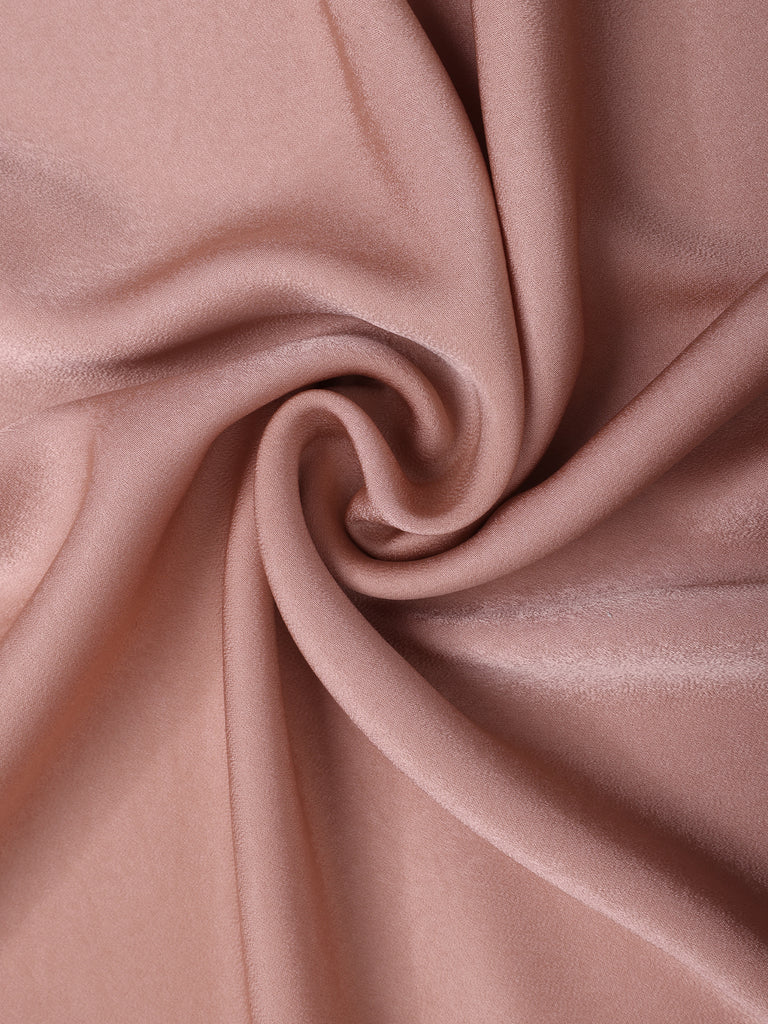 View 8: 1930s 1930s Satin Solid V-Neck Fishtail Dr
