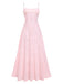 Back view: 1930s 1930s Sexy Sheer Floral Maxi Dres