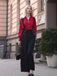1930s Solid Blouse & Suspender Pants - vintage fashion, retro style