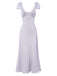 1930s Solid Deep V-Neck Lace Trim Nightgown, vintage fashion, retro style - perfect for women who love vintage and retro fashion