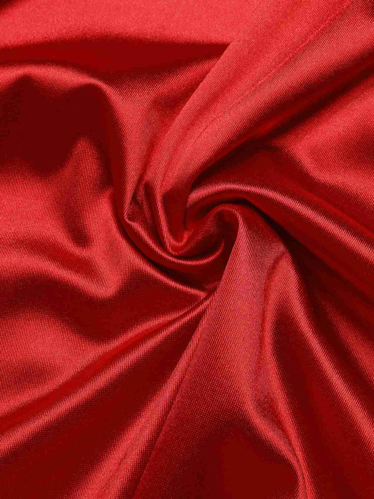 1930s Solid Deep V-Neck Satin Dress, vintage dress, retro fashion - perfect for women who love vintage and retro fashion