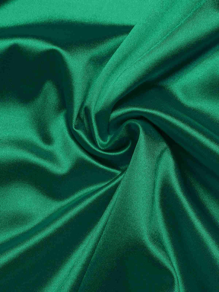 1930s Solid Deep V-Neck Satin Dress, vintage dress, retro fashion - perfect for women who love vintage and retro fashion