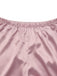 1930s Solid Feather Trim Satin Pajama Set - vintage fashion, retro style