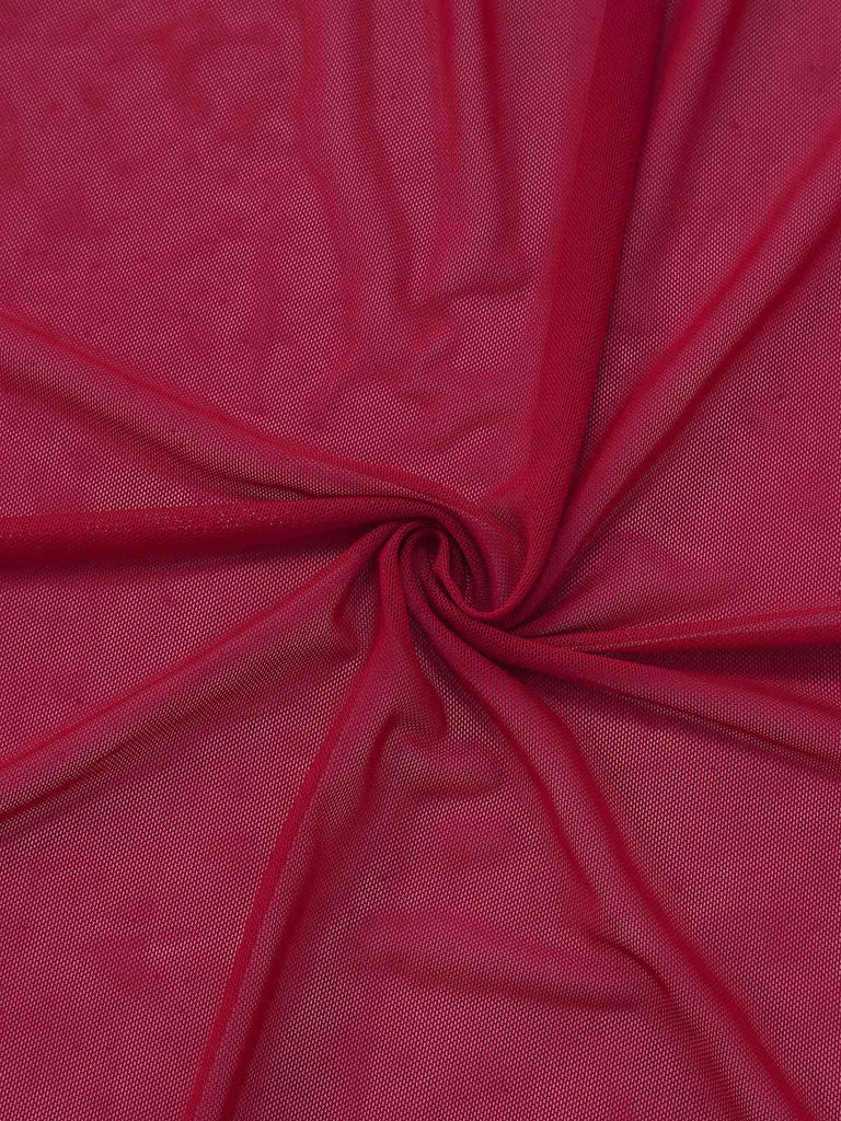 1930s Solid Mesh Ruffle Cold-Shoulder Slit Nightdress - vintage dress, retro fashion