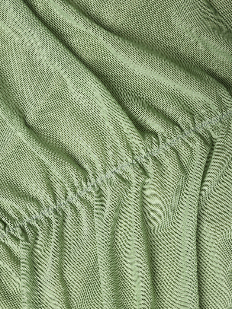 1930s Solid Pleated Wide Strap Fishtail Dress, vintage dress, retro fashion - perfect for women who love vintage and retro fashion