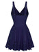 1930s Solid Twist Front Hollow One-Piece Swimdress: beautiful vintage dress, retro fashion, elegant style with timeless appeal