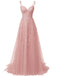 1930s Spaghetti Strap Lace Tulle Maxi Dress - vintage dress, retro fashion