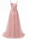 1930s Spaghetti Strap Lace Tulle Maxi Dress - vintage dress, retro fashion
