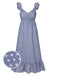 1930s Strap Ruffles Polka Dots Nightgowns, vintage fashion, retro style - perfect for women who love vintage and retro fashion