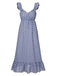 1930s Strap Ruffles Polka Dots Nightgowns, vintage fashion, retro style - perfect for women who love vintage and retro fashion