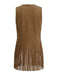 1930s Suede Studded Fringe Western Vest, vintage fashion, retro style - perfect for women who love vintage and retro fashion