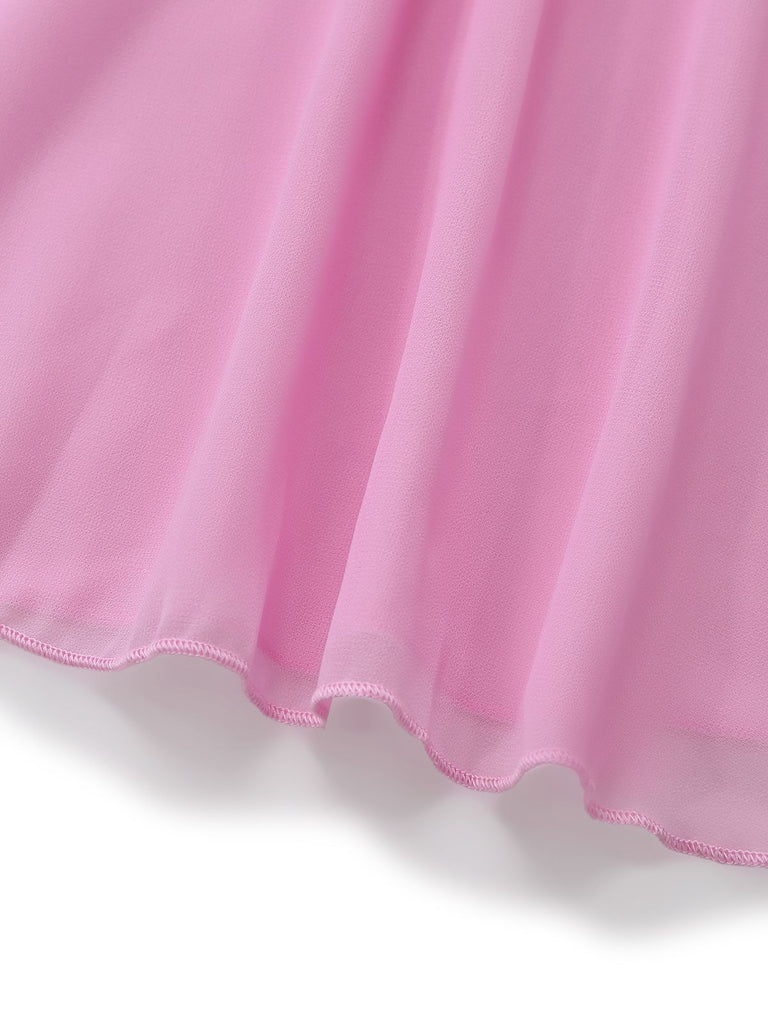 1930s Sweetheart Neck Cap Sleeve Mesh Fishbone Dress