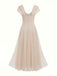 1930s Sweetheart Neck Cap Sleeve Mesh Fishbone Dress