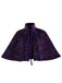 1930s Velvet Medieval Lace-Up Halloween Cape - vintage fashion, retro style