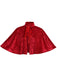 1930s Velvet Medieval Lace-Up Halloween Cape - vintage fashion, retro style