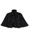 1930s Velvet Medieval Lace-Up Halloween Cape - vintage fashion, retro style