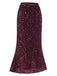 1930s Velvet Sequined Mermaid Skirt — because 1930s glamour deserves an encore
