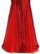 This 1930s Vintage Sequin Strapless Dress wraps her in 1930s elegance, one twirl at a time