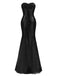1930s Vintage Sequin Strapless Dress — the kind of 1930s dress that makes strangers smile