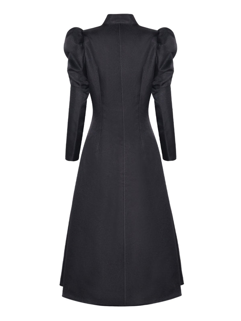 Black 1940s Wicked-Inspired Elphaba Witch Costume With Hat | Retro Stage Black 1940s Wicked-Inspired Elphaba Witch Costume With Hat | Retro Stage