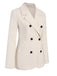 1940s Button Solid Vintage Blazer, vintage fashion, retro style - perfect for women who love vintage and retro fashion