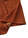 Light Brown 1940s Double-breasted Metal Button Suede Cape - vintage fashion, retro style