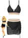 1940s Chevron Mesh Patchwork Tankini Set - vintage fashion, retro style, classic elegance for vintage lovers