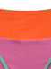 1940s Color-Block Halter High-Waisted Bikini Set - vintage fashion, retro style