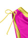 This 1940s Criss-Cross High-Waist Side-Tie Bikini carries 1940s vacation dreams in every stitch