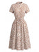 1940s Polka Dot Vintage Classic Dress 2