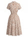1940s Polka Dot Vintage Classic Dress 3