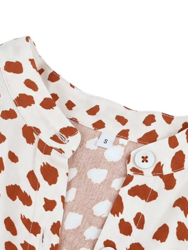 1940s Polka Dot Vintage Classic Dress 5