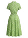 1940s Polka Dot Vintage Classic Dress 7