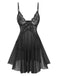 1940s Lace Suspender Sheer Nightgown — the kind of 1940s dress that makes strangers smile