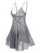 1940s Lace Suspender Sheer Nightgown | 1940s | vintage dress, retro fashion