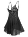 1940s Lace Suspender Sheer Nightgown | 1940s | vintage dress, retro fashion