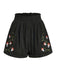 1940s Mushroom Embroidered Corduroy Shorts — 1940s